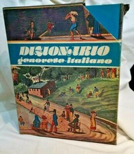 DIZIONARIO GENOVESE ITALIANO GUIDO MONDANI EDITORE GENOVA DUE VOLUMI