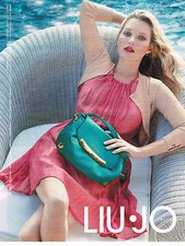 PUBLICITE ADVERTISING 104 2013  LIU-JO   haute couture  KATE MOSS