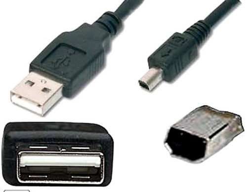 Cavo usb mini - mini, (4p)