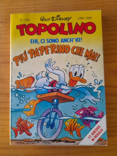 Topolino numero 1703 senza