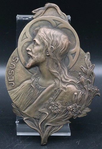 Placca bronzo liberty - placca,