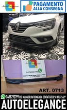 SOTTO PARAURTI ANTERIORE SPORTIVO ADATTO PER RENAULT MEGANE 4 IV 2016+