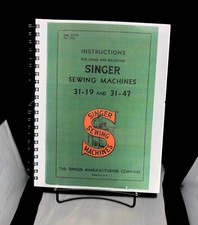 SINGER 31-19 31-47 Macchina da