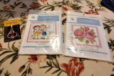 Lotto 2 kit Quadretti Punto