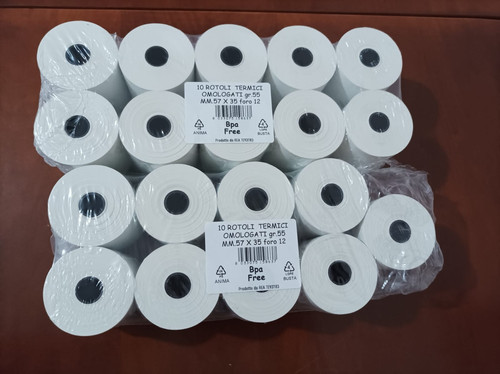 Rotoli registratore di - 19,