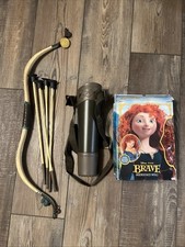 Disney Store Esclusivo Set Tiro con l'Arco Brave Merida Arco Freccia Faretra Usato