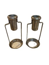 Portacandele vintage (coppia)