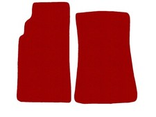 Nuovo Tappetini per Mazda MX 5 II MX-5 cabrio 1998-2005, Rosso Tappeti