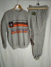 Tuta Felpata Grigio Melange