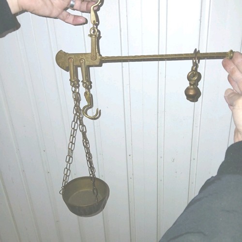 Bilancia stadera ottone - stadera,