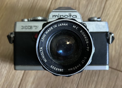 Minolta xg7 fotocamera reflex - xg7,