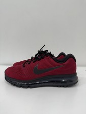 Nike Air Max 2017 Team Rosso Nero Scarpa Sneaker 849559-603 Uomo Taglia 9