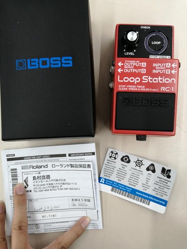 Boss loop station facile - station,