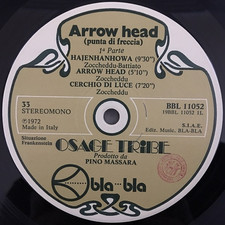 OSAGE TRIBE ARROW HEAD BBL