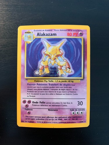 Carte pokémon alakazam - carte, :