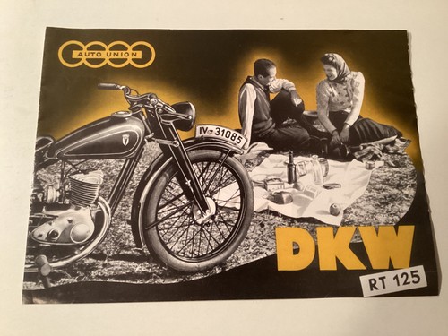 Brochure dkw 125 - brochure, ristampa