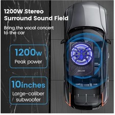 Subwoofer per auto 10" 1200W