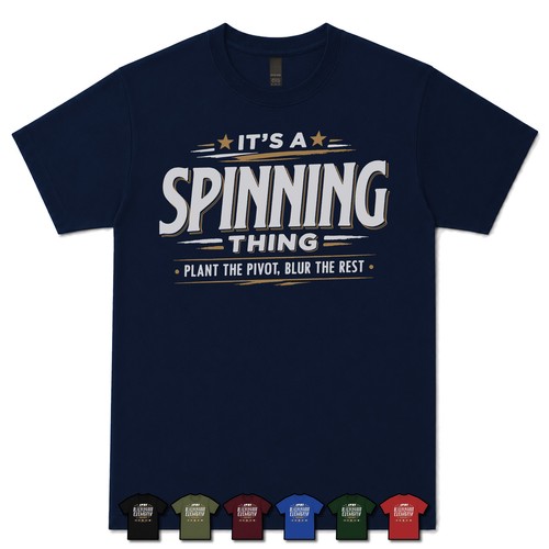Shirt a spinning thing - t-shirt, it's