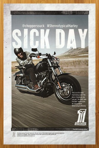 Pubblicità poster stampa - stampa, moto