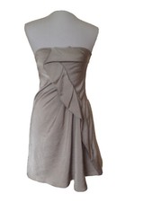 VANESSA BRUNO - Vestito - Cocktail Dress  Beige Dorato- T. 38 fr