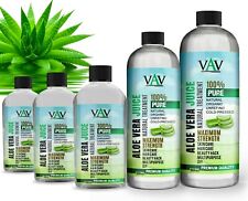 Succo di Aloe Vera Max Forza Multiuso Lenitivo per Capelli e Pelle Idratante