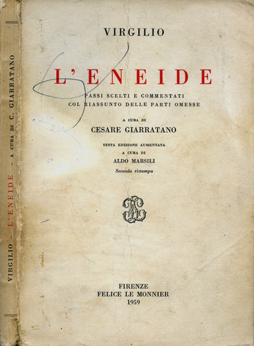 Eneide virgilio a cura - ",