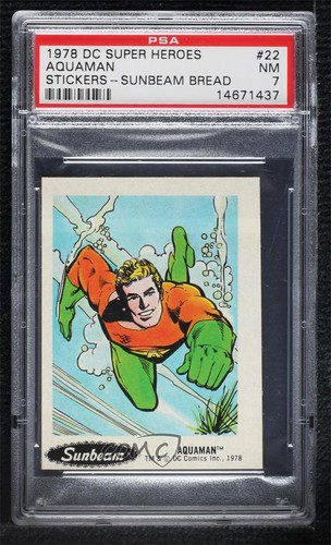1978 super hero stickers - dc,