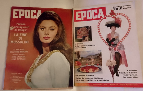 Sophia loren due epoca - su,