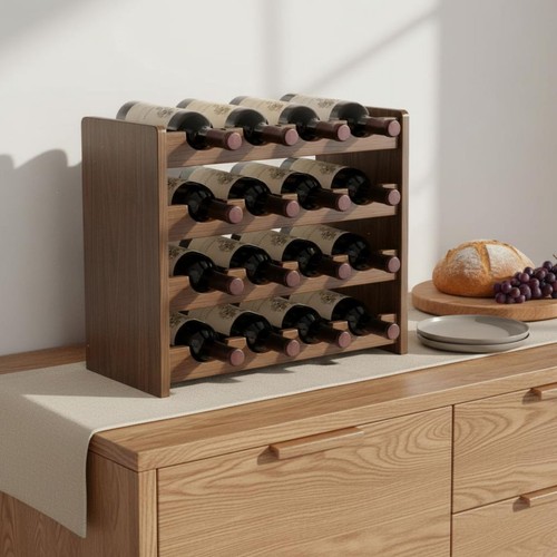 Portabottiglie legno design - portabottiglie,
