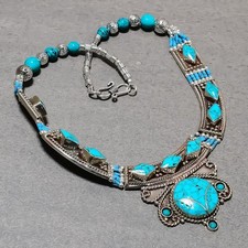 Collana nepalese turchese