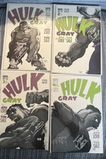 HULK GREY #1-4, 2003 firmato