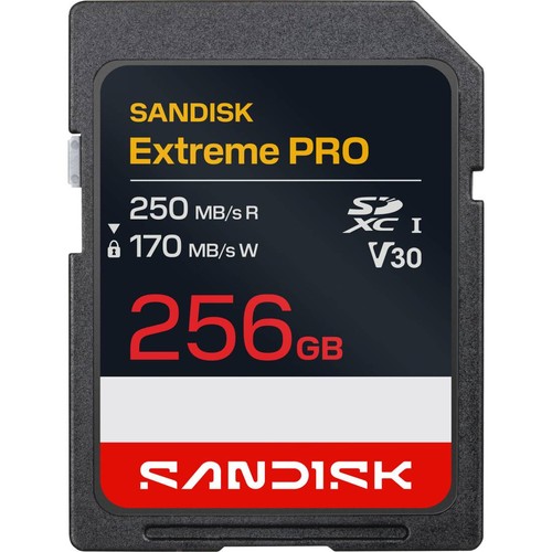 Sandisk 256gb extreme pro sdxc - 256gb,