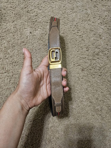 Gucci cintura vintage pelle - gucci,