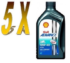OLIO MOTO 4T SHELL ADVANCE