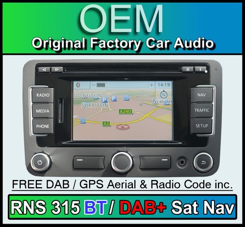 Rns 315 navigatore sat - vw,
