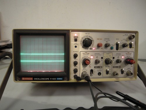 Oscilloscopio hitachi 422 - ,
