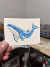 Dipinto ad acquerello ACEO