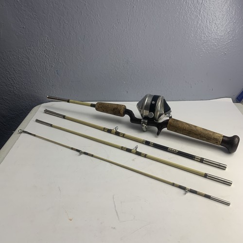 Vintage zebco 600 metallo - 600, nero