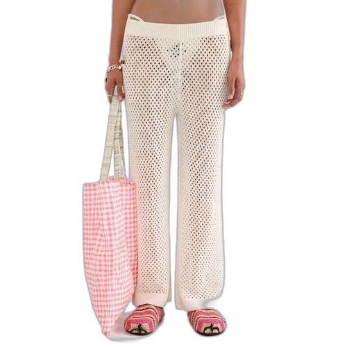 Pantalone venroy panna - pantalone,