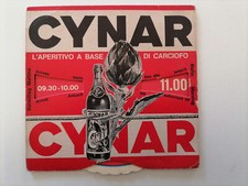 Disco orario auto Cynar Aperitivo a base di carciofo Logorio della vita moderna