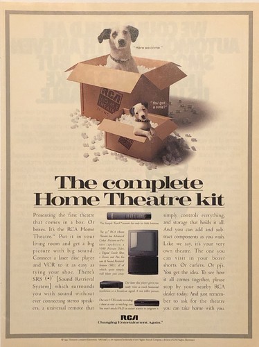 Kit home theatre completo rca - kit,