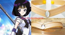Sailor Moon Saturn Tomoe Hotaru Cosplay Prop Accessorio Tiara Copricapo Fascia