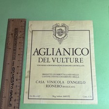 AGLIANICO DEL VULTURE VINO
