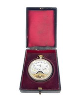 Orologio da tasca Hebdomas 8 Days argento 925 51mm con scatola
