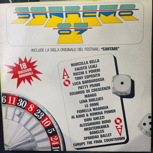 Sanremo cbs - 87,