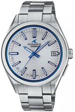 Orologio Uomo Casio Oceanus OCW-T200S-7AJF Quadrante Bianco Elegante Bluetooth Solare Giappone
