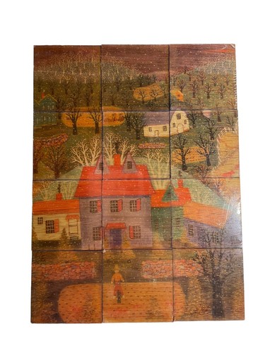 Cubi blocchi legno vintage - cubi,