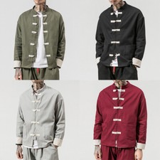 Hommes Kung Fu Chemise Wing