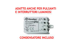 RELE' AD IMPULSI 220V FINDER 27.21.8.230 27218230 TIPO 27.01 PER PULS. LUMINOSI