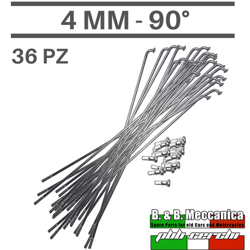 Kit raggi cromati - kit,